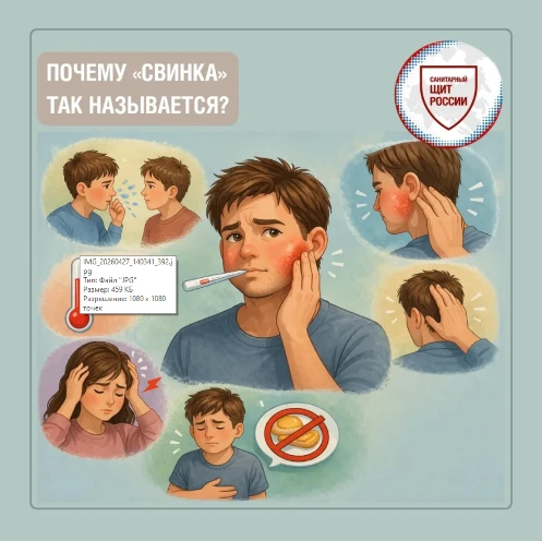 Заболевание Свинка